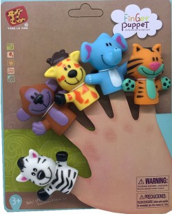 Игра за пръсти Finger Puppet - Диви животни