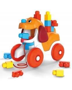 Игрален комплект Mega Bloks - Кученце на колелца