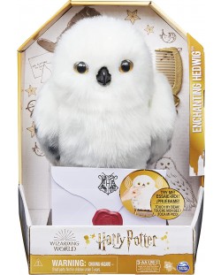 Интерактивна играчка Spin Master Harry Potter - Вълшебна сова Hedwig