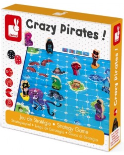 Детска стратегическа игра Janod - Луди пирати
