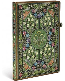  Календар-бележник Paperblanks Poetry in Bloom - Midi, 13 x 18 cm, 72 листа, 2024