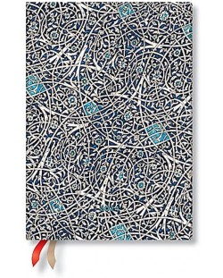  Календар-бележник Paperblanks Granada Turquoise - Midi, 13 x 18 cm, 80 листа, 2024