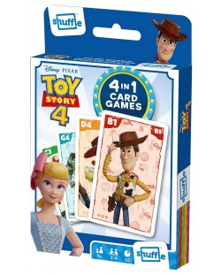 Карти за игра Cartamundi - Toy Story, 4 в 1