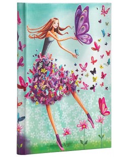  Календар-бележник Paperblanks Summer Butterfly - Midi, 13 x 18 cm, 72 листа, 2024
