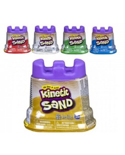 Кинетичен пясък Spin Master - Kinetic sand, Замък, асортимент