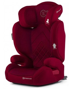 Столче за кола KinderKraft Xpand - Червено, с Isofix, 15-36 kg
