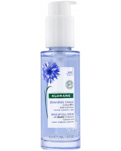 Klorane Cornflower Тонизиращ серум за лице Събуди се, 50 ml