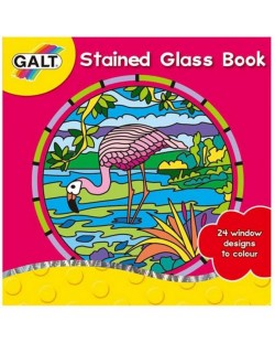 Книжка за оцветяване Galt - Картинки за стъкло