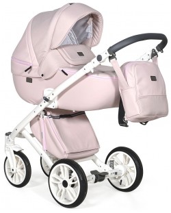 Комбинирана детска количка 3в1 Baby Giggle - Porto, розова
