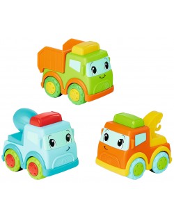 Комплект камиончета Simba Toys ABC - Press and Go,  асортимент