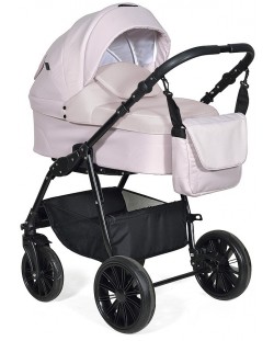 Комбинирана детска количка 3в1 Baby Giggle - Torino, розова