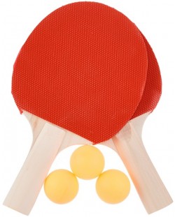Комплект за тенис на маса KY - червен