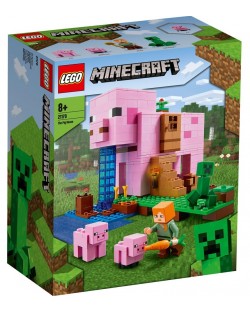 Конструктор Lego Minecraft - Къщата на прасетата (21170)
