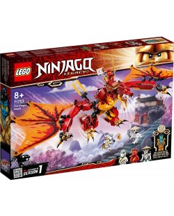 Конструктор Lego Ninjago - Нападение на огнен дракон (71753)