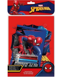 Комплект за оцветяване Kids Licensing - Spider-Man