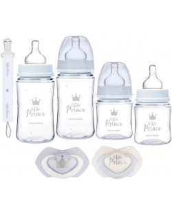 Комплект за новородено Canpol - Royal baby, син, 7 части