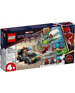 Конструктор Lego Marvel Super Heroes - Spider-Man срещу дрона на Mysterio (76184)