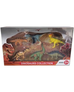 Комплект фигури Ocie - Динозаври, 6 броя, вид 2