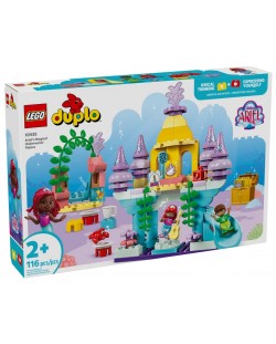 Конструктор LEGO Duplo - Магическият подводен дворец на Ариел (10435)