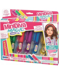 Комплект за красота RS Toys MiniDiva Magic - Гребени-оцветители за