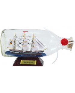 Кораб в бутилка Sea Club - Seute Deern, 16 x 8 x 6 cm