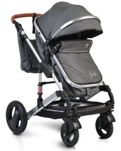 Комбинирана детска количка Moni - Gala, черна