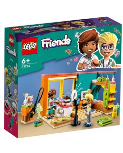 Конструктор LEGO Friends - Стаята на Лео (41754)
