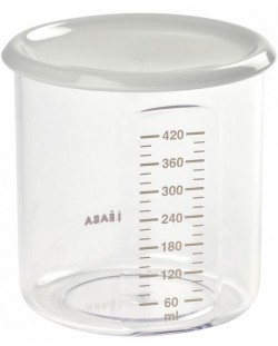 Контейнер за съхранение на храна Beaba - тритан, сив, 500 ml