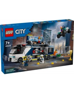 Конструктор LEGO City - Полицейски бус-лаборатория (60418)