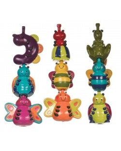 Комплект играчки Battat - Шарени буболечки, 9 броя