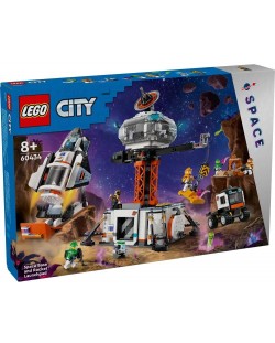 Конструктор LEGO City - Космическа база и ракетна площадка (60434)