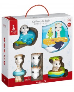 Комплект бебешки играчки за баня Sophie la Girafe