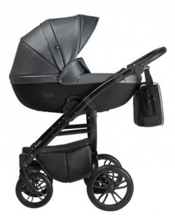 Комбинирана бебешка количка 3 в 1 Tutek - Grander Play G2, сива