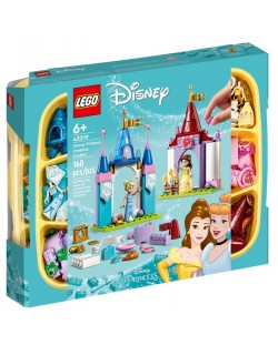 Конструктор LEGO Disney - Disney Princess, Твочески замъци (43219)