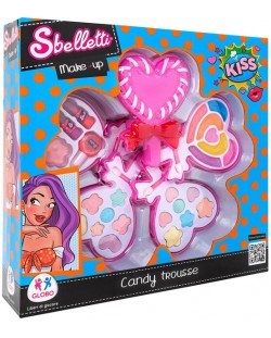 Комплект детски гримове Globo Sbelletti - Lollipop, 4 нива