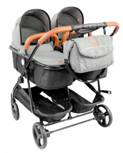 Комбинирана количка за близнаци 2 в 1 Baby Giggle - Duet Practik