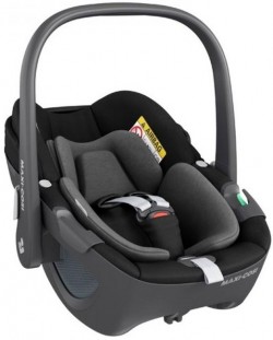 Кошница за кола Maxi-Cosi - Pebble 360, 0-13 kg, Essential Black