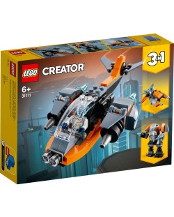 Конструктор LEGO Creator - Кибер дрон (31111)