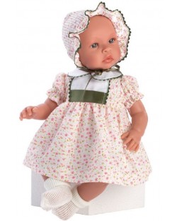 Кукла бебе Asi - Лея, с рокля, 46 cm
