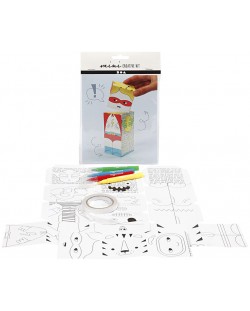 Кубчета за оцветяване Creativ Company - Чудовища и роботи