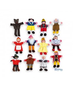 Кукли за пръсти Andreu Toys - Приказни герои 