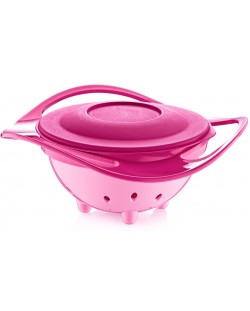 Купа за хранене с въртене на 360 градуса BabyJem - Розова