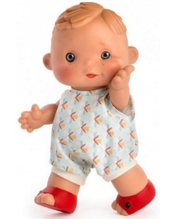Кукла Asi - Дани с цветен гащеризон, 23 cm