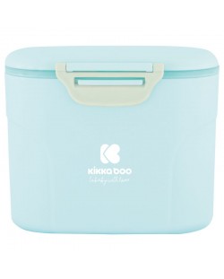 Kikkaboo Кутия за съхранение на сухо мляко с лъжичка 160гр. Синя