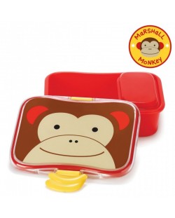 Кутия за храна Skip Hop Zoo - Маймунката Маршал