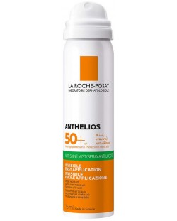 La Roche-Posay Anthelios Слънцезащитен спрей Anti-Shine, SPF 50, 75 ml