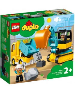 Конструктор Lego Duplo Town - Камион и екскаватор (10931)