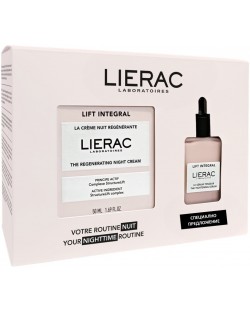 Lierac Lift Integral Комплект - Нощен крем и Серум, 50 + 15 ml (Лимитирано)