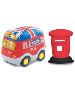 Детска играчка Vtech - Лондонски автобус, със светлина и звук