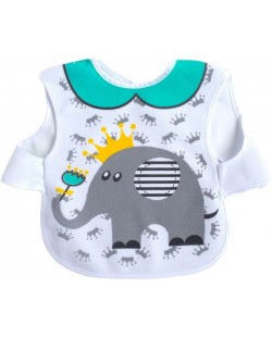 Луксозен лигавник тип блузка Sevi Baby - Слон